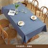 Waterproof Heat-resistant Dining Table Mat Fabric European Style Hotel Home Rectangular Tablecloth PU Printed Round Table Cloth