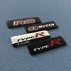 Car Aluminium Emblem Sticker Accessory For Honda Civic FIT Accord Prelude CRV 5th Mugen City CRZ CRX Jazz HRV Pilot Odyssey Insi OM4 mkdv9