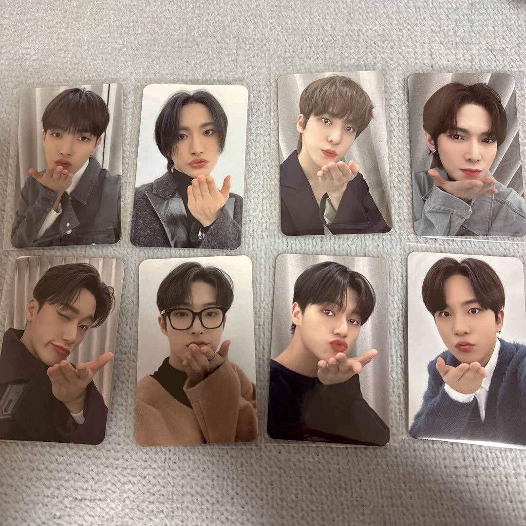 

[USED] ATEEZ minirecord Yonton trading card all members set
