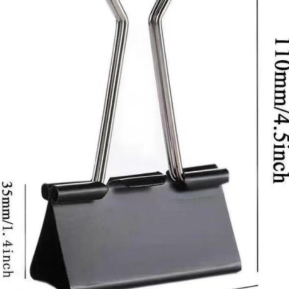 Colored Binder and Black Tail Clips - Various Specifications Available