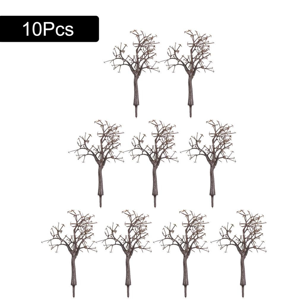 10pcs 12cm Scenery Landscape Model Bare Tree Trunk Simulation Plant Decoration For Garden Decor Home Room Decor