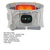 Inflatable Heated Massage Belt with Red Light Heat Vibration Massage Wireless Heating Backrest Ergonomic Heating Lumbar Belt