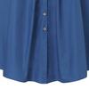 Women Skirt Solid Color High Waist All Match Button Decor A-line Summer Maxi