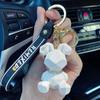 Cartoon Nordic Bunny Doll Keychain Fashion Punk Rabbit Keyring Wholesale