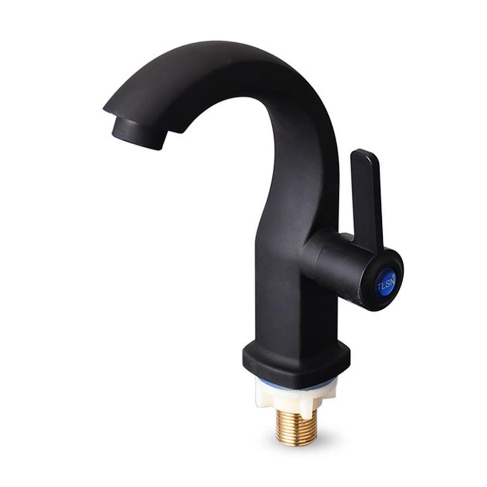 Multifunction Bathroom Basin Faucet Single Cold Deck Mounted Sink Faucet  Kitchen