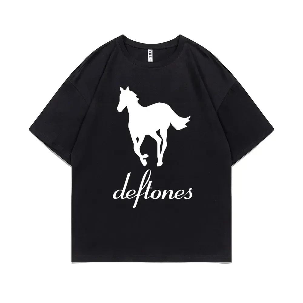 

Мужская/женская футболка Deftones Merch Chino Moreno Diamond Print Ladies T-shirt Casual Basics O-образный воротник Черная рубашка Футболки с коротким рукавом XXXXXL чёрный