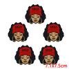 10PCS Fashion Black Girl Embroidered Patch Iron On Patches For Clothing Black Girl Magic Patches For Clothes Jackets Sewing DIY