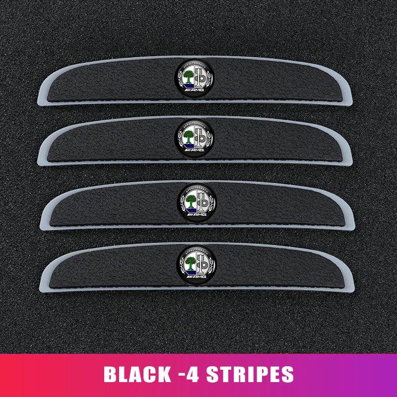 

4pcsCar Door Protector Guard Strip Scratch Protection Stickers For Mercedes Benz AMG W204 W205 W203 W211 W201 W210 W108 W124