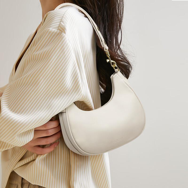 

St&Sat Women s Crescent Shoulder Bag