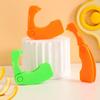 4 PCS Orange Peeler Stripper Multifunctional Open Citrus Tools Foldable Citrus Opener Juice Helper Kitchen Fruit Vegetable Tools