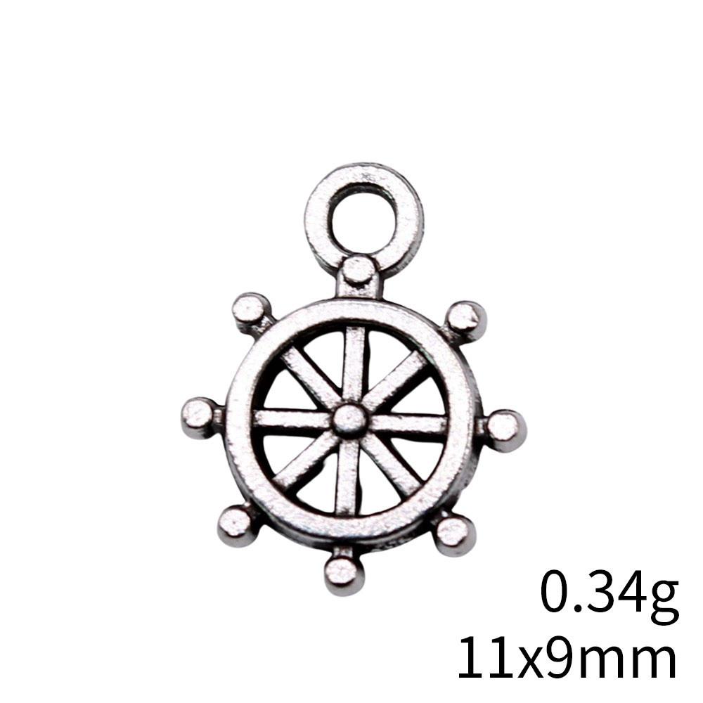 

Подвески на браслет ко Дню отца Подвеска в стиле стимпанк Киберпанк Подвеска на женскую сумку A02-20pcs-11x9mm