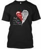 Half Of My Heart Is In Heaven Son With Angel T-Shirt Made In USA Size S To 5XL