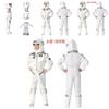 Kids' Astronaut Halloween Costume Foam Helmet With 3d Antenna And Logo Printed On Shoulder And Chest