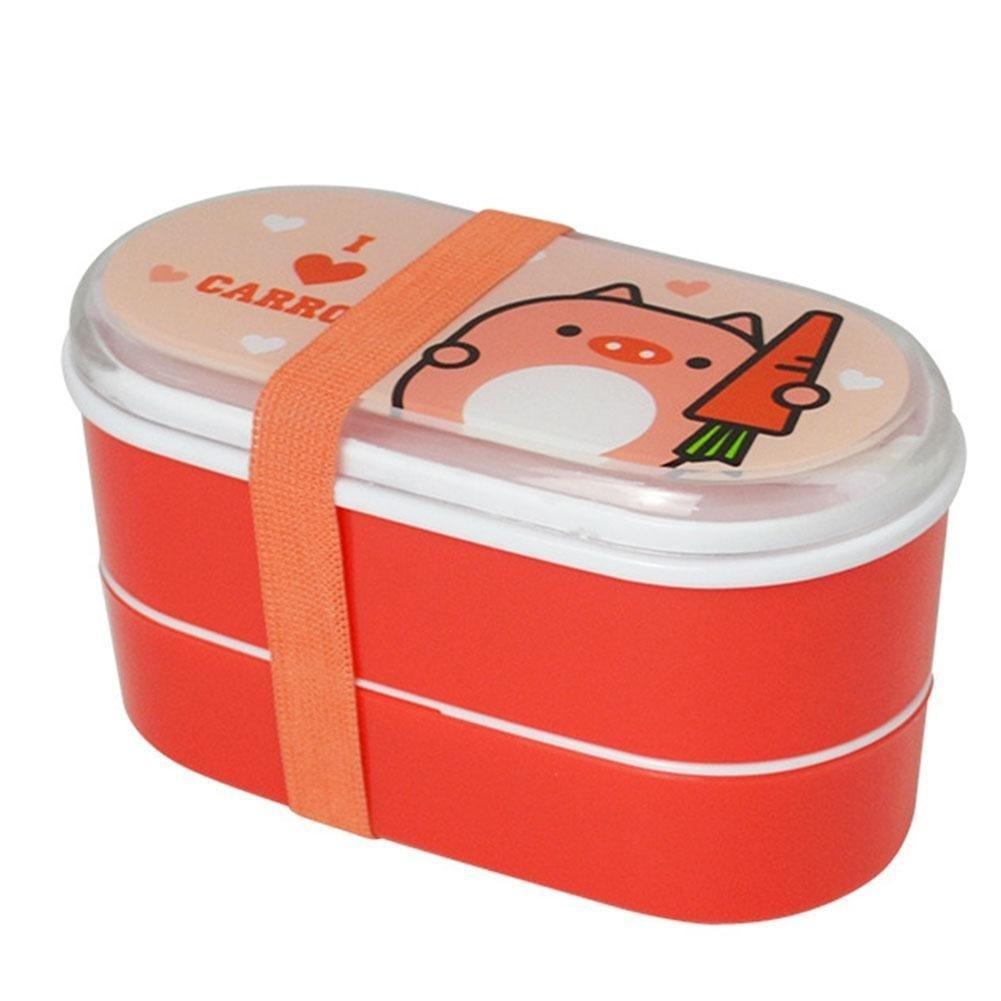 Cute variety cartoon animal lunch box food container storage bento box HGj$