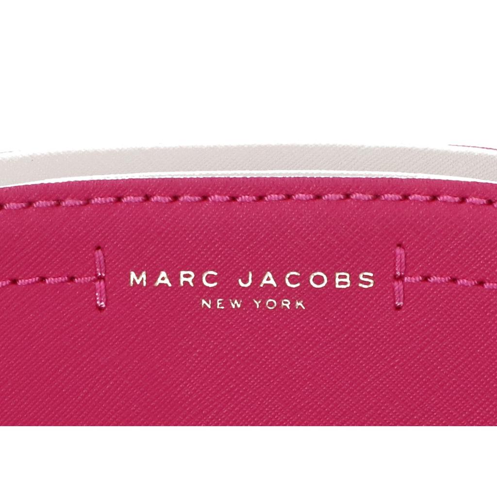 MARC JACOBS M0014220 Playbag Leather Crossbody Shoulder bag Pink/White/YellowUsed