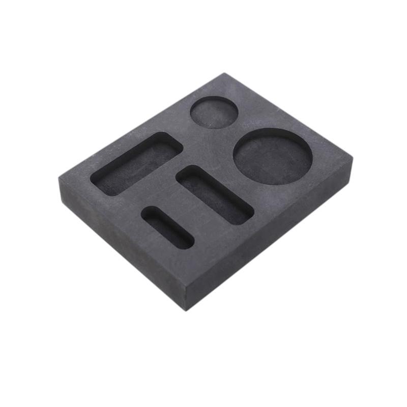 1Pcs High Temperature Resistant Crucible Mould Melting Ingot Mold For Melting Casting Refining Gold Silver Making Tool