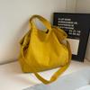 Solid Color Nylon Zipper Women's Bag  High Beauty Product  Soft Versatile Shoulder Bag  Popular Shoulder Bag  Fashionable  New
