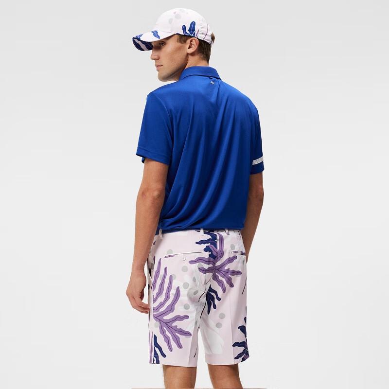 J.LINDEBERG Men's Quick-Dry Golf Polo Shirt