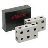 1 Pair Steel Blocks 1-2-3 Blocks Set Matched Pair 11 Holes Steel Setup Blocks 1\"x2\"x3\" Metalwork For Machinists Woodworkers