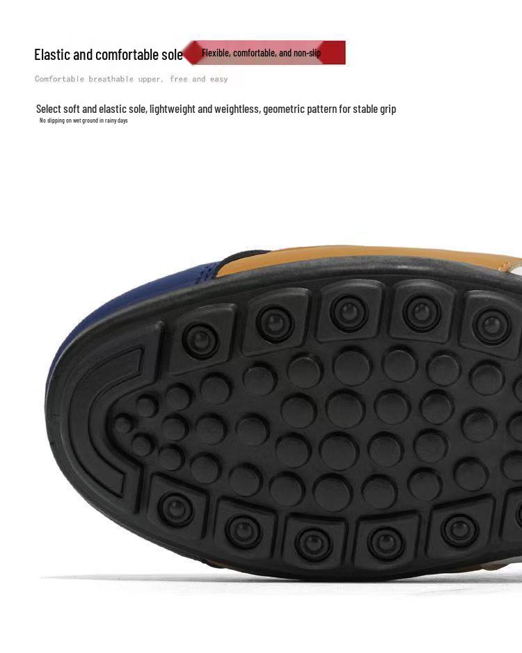 Kuanggan 2026 Men's Slip-On Versatile Casual Sports Shoes - Soft Sole for Work & Commute.