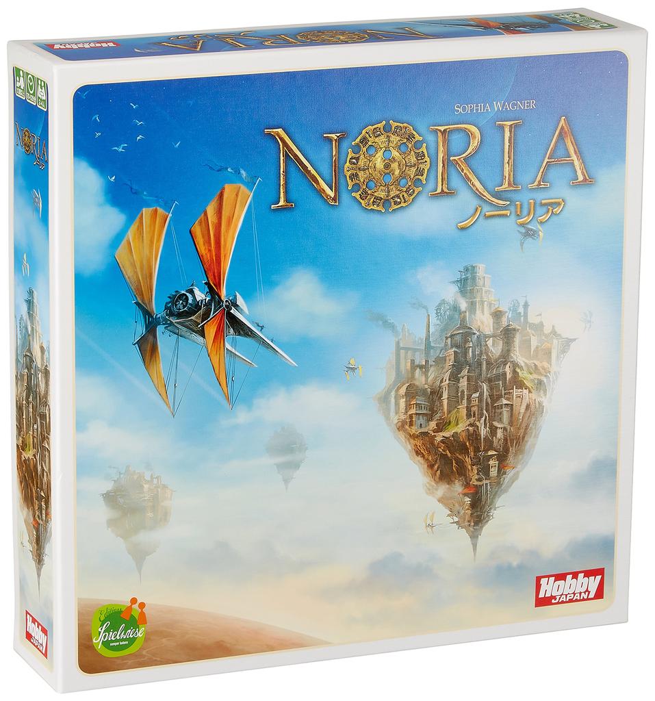 Hobby Japan Noria Japanese Version for Ages 12 and Board Game (for 2-4 Players, 70-120 Minutes, Up)