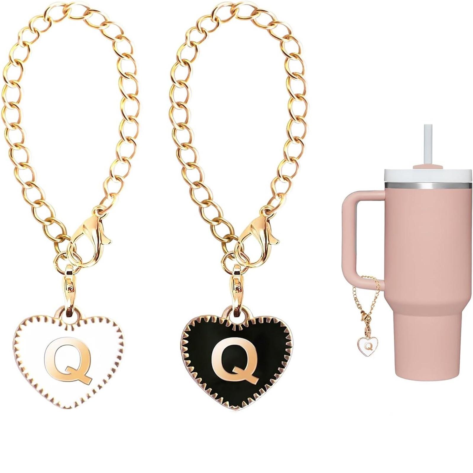 2 шт. аксессуары-подвески с буквами для чашки — фото 18