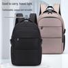 Versatile Men's Backpack: Trendy, Spacious, Lightweight Shoulder Bag for Business and School.