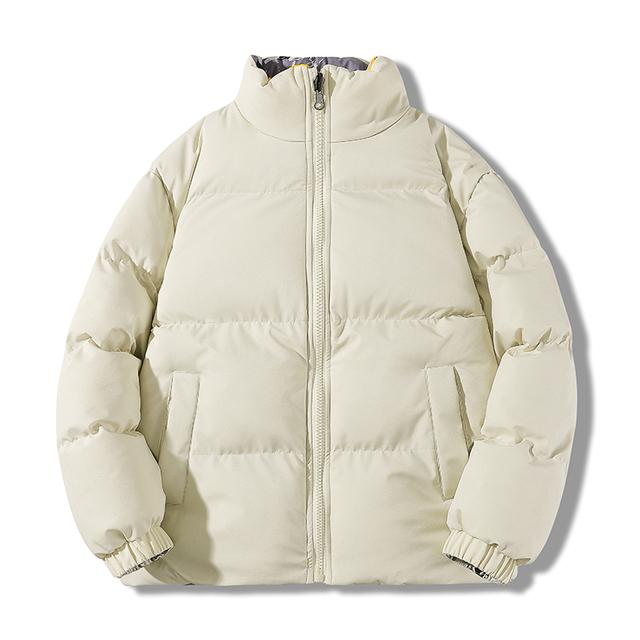 

Большие размеры 6xl 8xl Зимние мужские Утепленные парки Двусторонние Повседневная Свободная верхняя одежда Водонепроницаемая Теплая верхняя одежда Мужское пальто L хаки