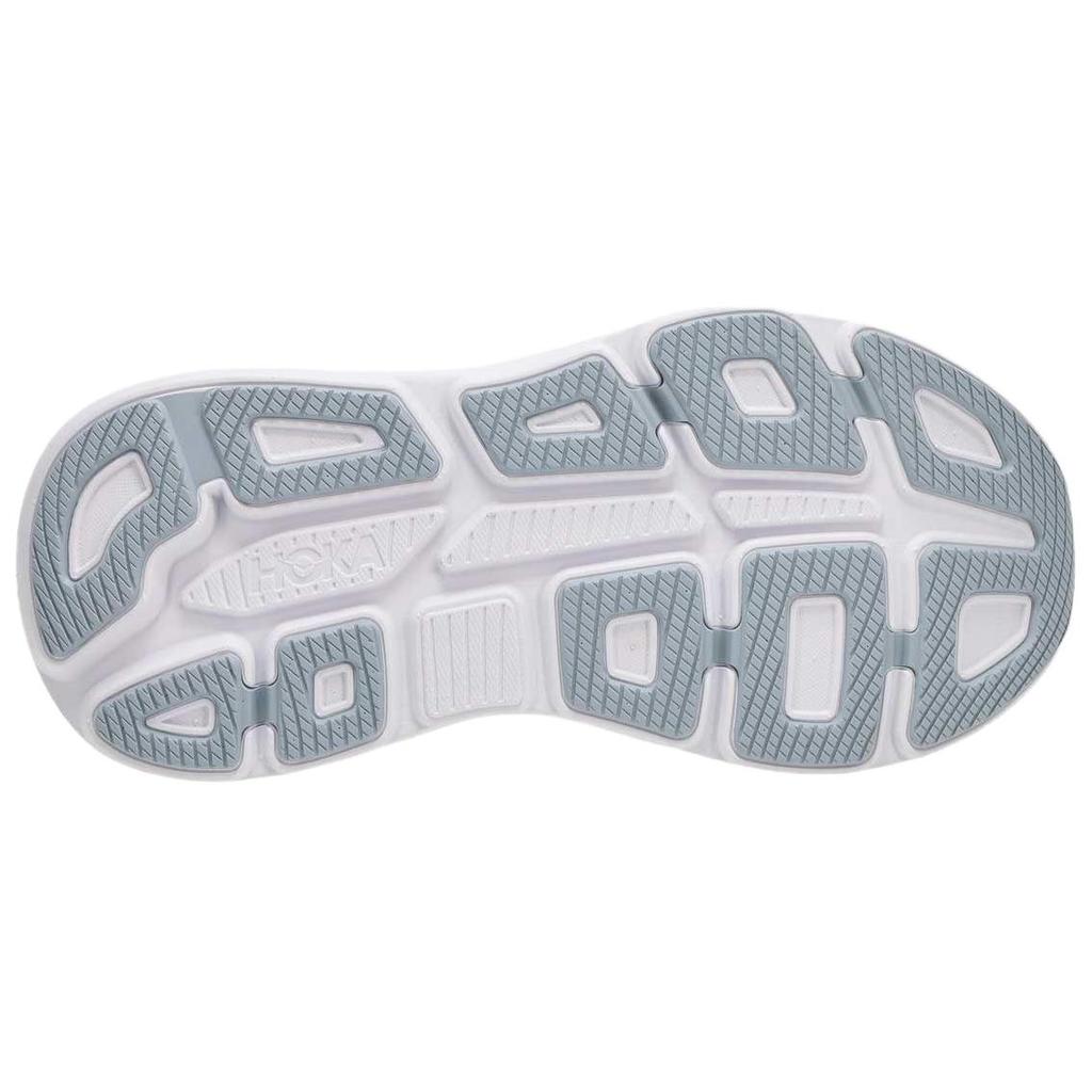 HOKA ONE ONE Bondi 9 Abrasion Resistant Breathable Rebound Casual Running Shoes Women's Gray 1162014-MBLW