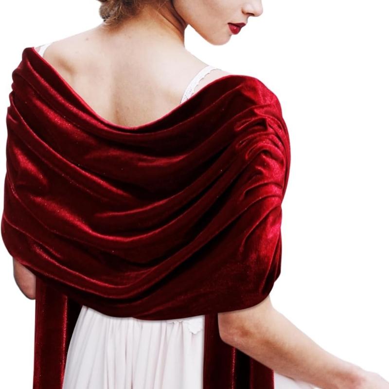 Elegant Retros Shawl Evening Dress Outerwear Shawl Fashion Women Ethnic Shawl for Various Occasion