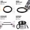 279 Pieces of NBR Sealing Kit Rubber Ring CS 1.5-3.5mm Outer Diameter 3-22mm Automotive Repair Plumbing Leak Proof Sealing Box