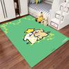 Green Cartoon Carpet with Cute Animal Design and Star Accents Suitable for Use As an Anti-slip for Living Room Bedroom Sofas