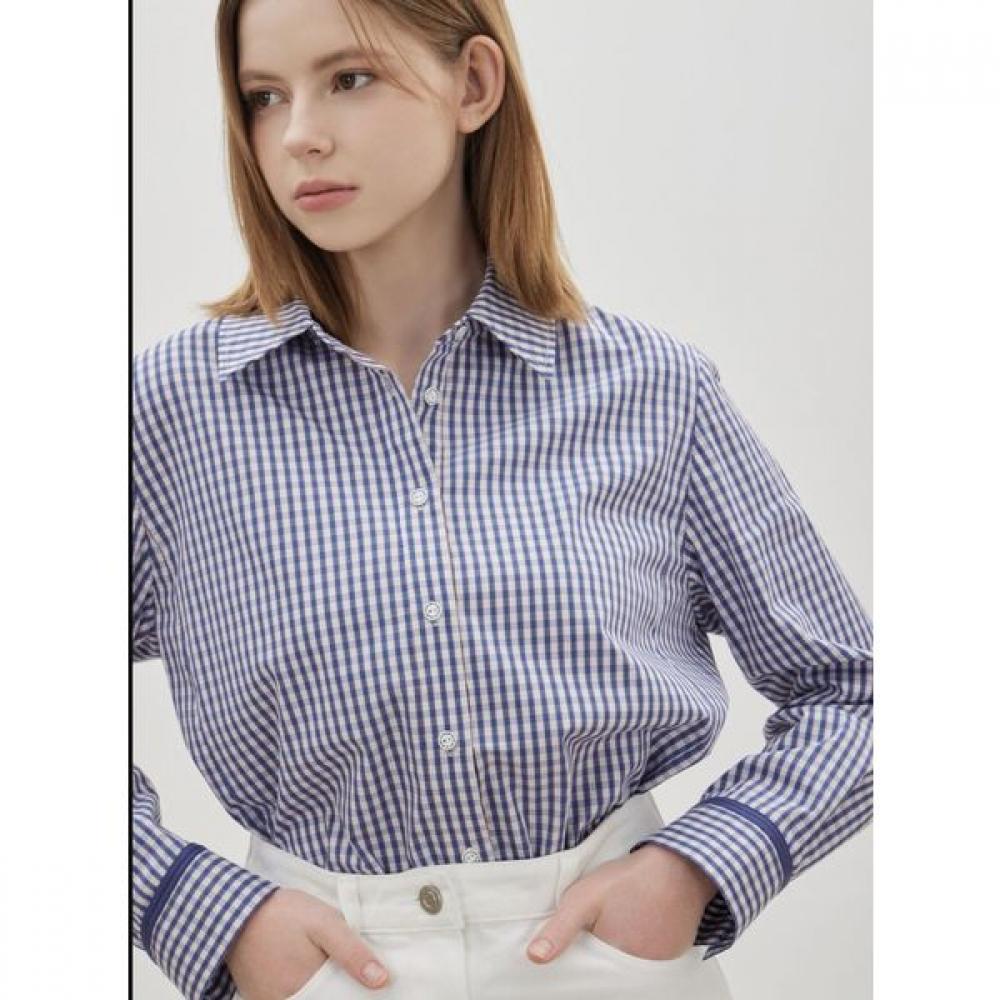Cc Collect Check Crop Shirt C262msc031