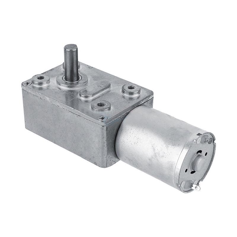 Motore Tapparelle Elettriche Motore Elettrico Reversibile DC 12V, Riduttore A Vite Senza Fine Con Turbina Ad Alta Coppia Per Sollevatore Moto