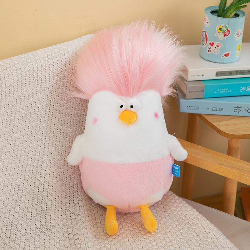 Funny Creative Headshot Bad Person Plush Toy Doll Internet Celebrity Cute Doll Rag Doll Funny Birthday Gift