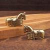 Metal Horse Statue Sculptures Decorative Animal Figurines Tabletop Ornament Symbols Wealth Career Home Decorations