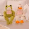 Fluffy Muscular Duck Stuffed Animal Plushies Soft Muscle Frog Doll  Birthday Parties