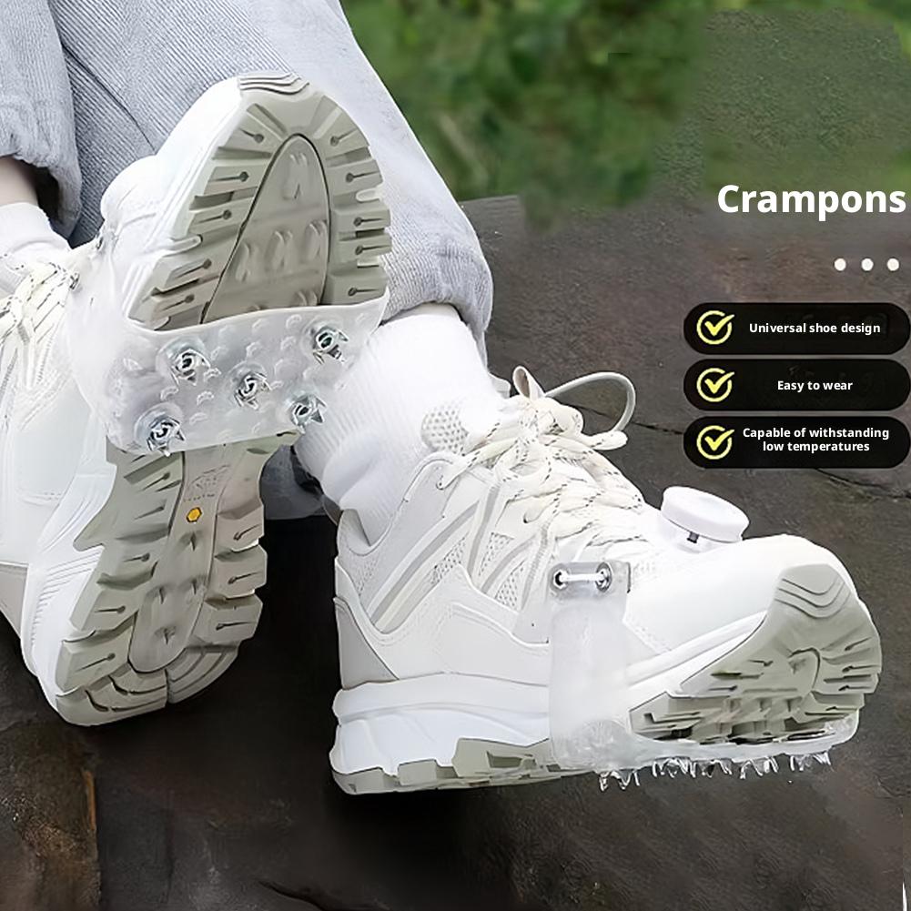 Ice Claw Non-Slip Shoe Covers Outdoor Ice Snow Boot Cleats for Enhanced Traction And Grip