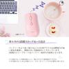 EGRET SweetiE Bluetooth Ricaricabile Silenzioso Wireless Compatibile con Due Leggero (Tè al latte) EM23-S2 e Mouse 2.4G, PC, DPI a 3 Livelli, Carino, Elegante,