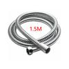 Silver Shower Head High Pressure Water Output Universal Adaptation Pressurized Hand Shower Nozzle Water Bathroom Accessories
