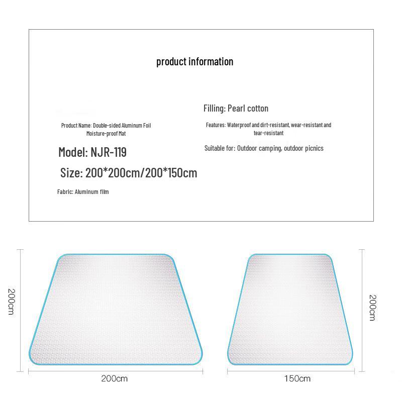 Thickened Portable Waterproof Outdoor Mat