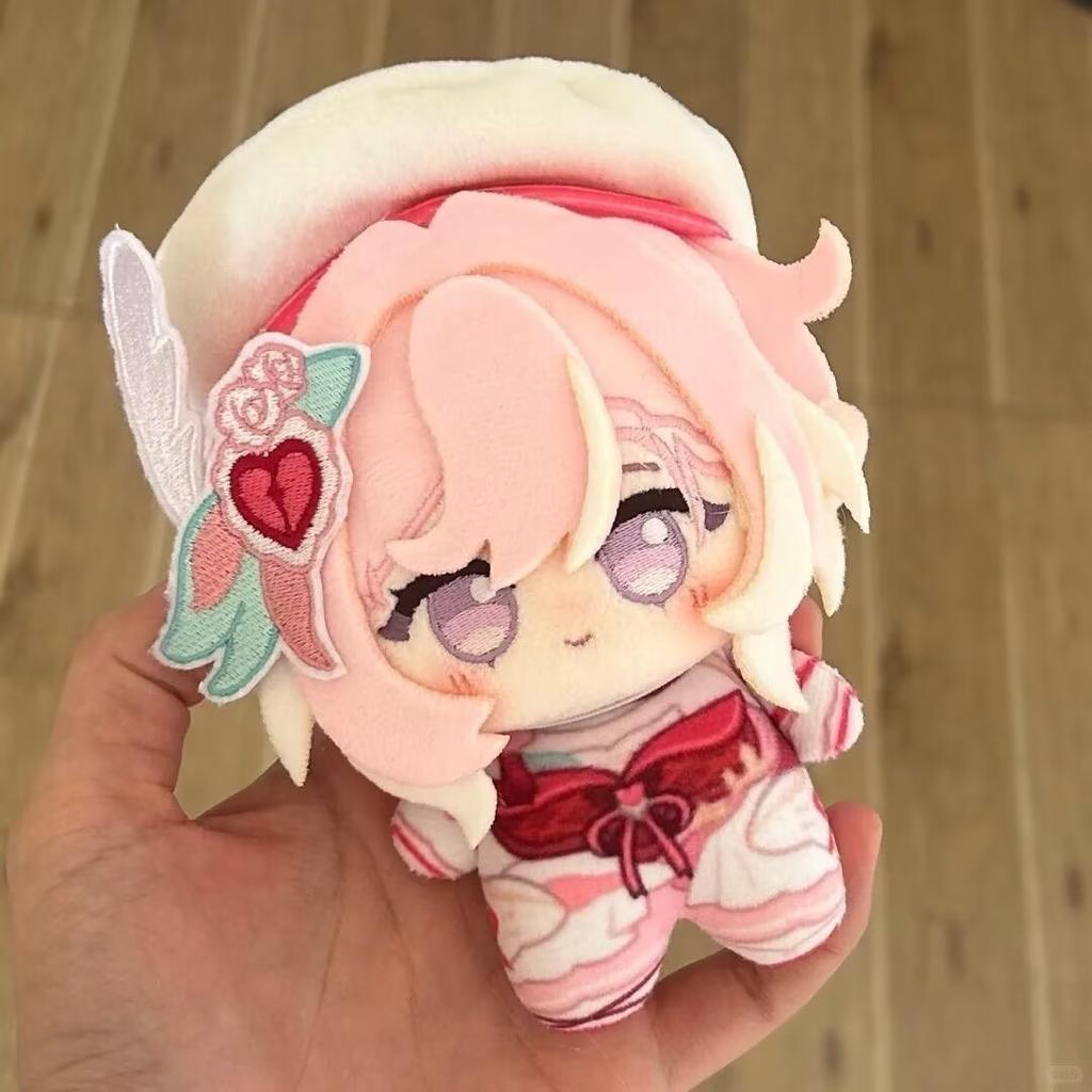 Honkai Impact 3 Elysia Plush Doll Collect Printed 10Cm Pendant Cute Plusie Keychain Elysia Stuffed Doll Birthday Holiday Gift