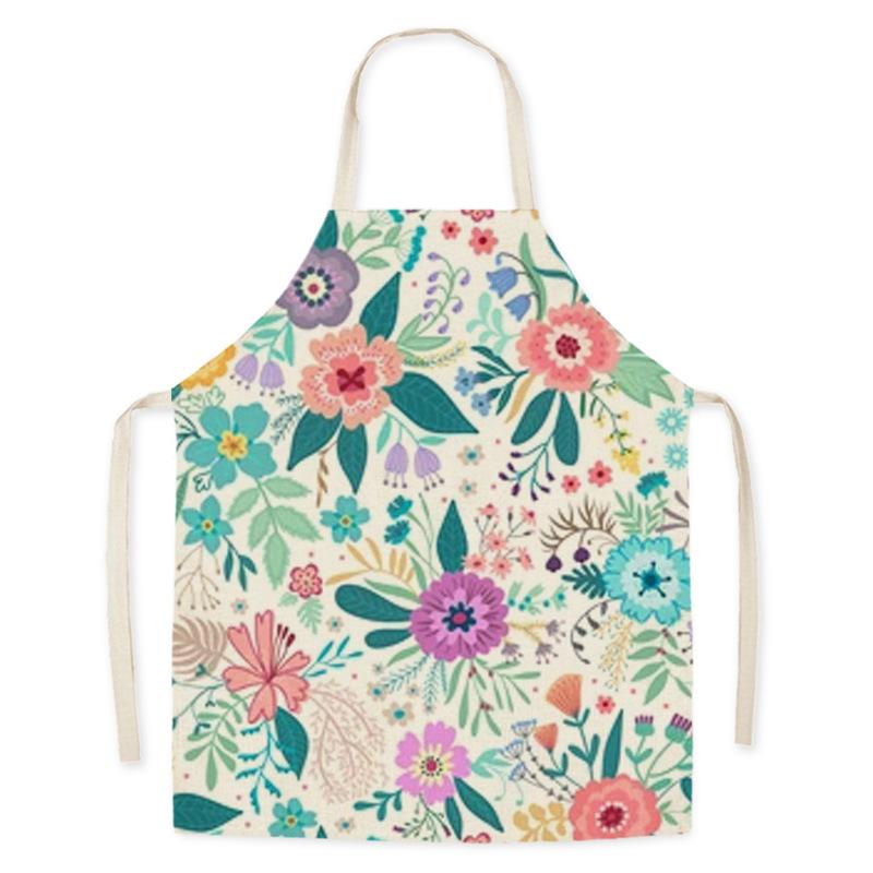 Apron Kids Apron Kitchen Household Item Animal Print Apron Adult Hair Apron 55-68cm Apron Custom Logo Kitchen Supplie