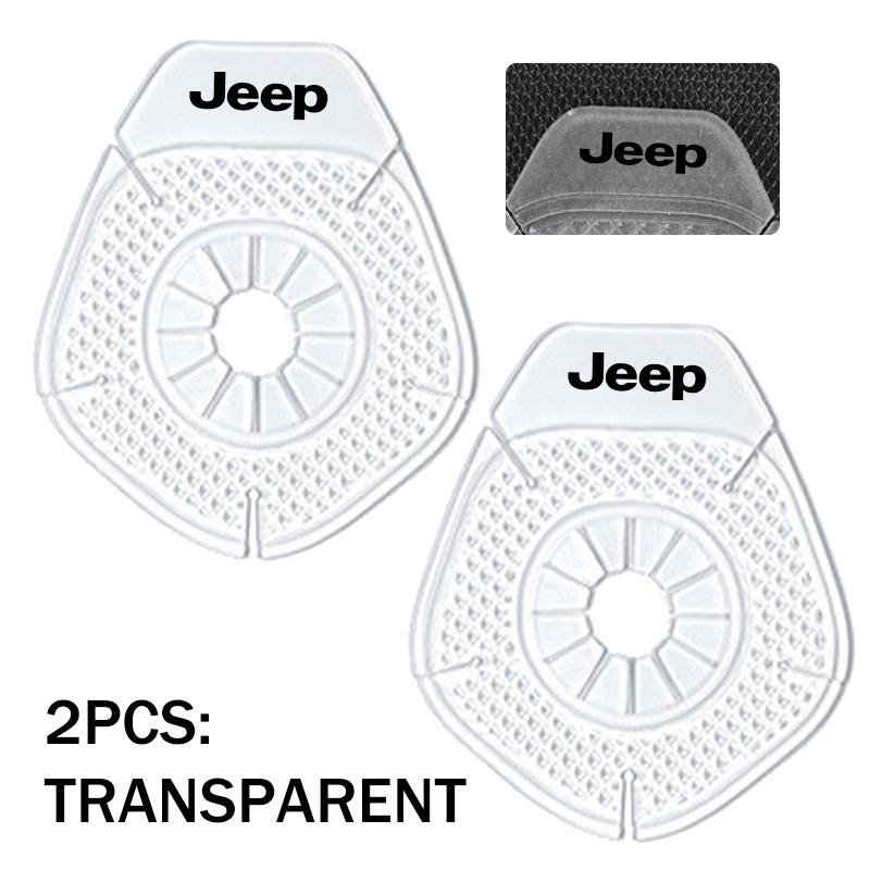 For Jeep Car Wiper Hole Protective Cover Windshield Wiper Bottom Silicone Pads Accessories Grand Cherokee Patriot Renegade AJW1