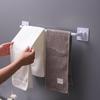 Bathroom Towel Rack Holder Self Adhesive Storage Shelf Shoe Rack Without Drilling Kitchen Cabinet Dishcloth Rack Hanger Rod