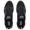 Emporio Armani EA7 Round Toe Lace-Up Color Block Low-Top Casual Shoes Unisex sneakers Black 7X000334AF18610MC001