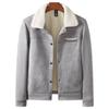 Men's Suede Jacket Autumn Casual Denim Jacket Men's Simple Jacket