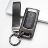 Zinc Alloy Leather Car Key Case Cover Shell For Mitsubishi Xpander Outlander Asx Pajero Eclipse Cross Montero Accessories