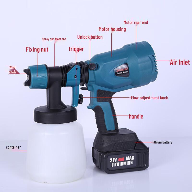 Hanlu Cordless Electric Spray Gun