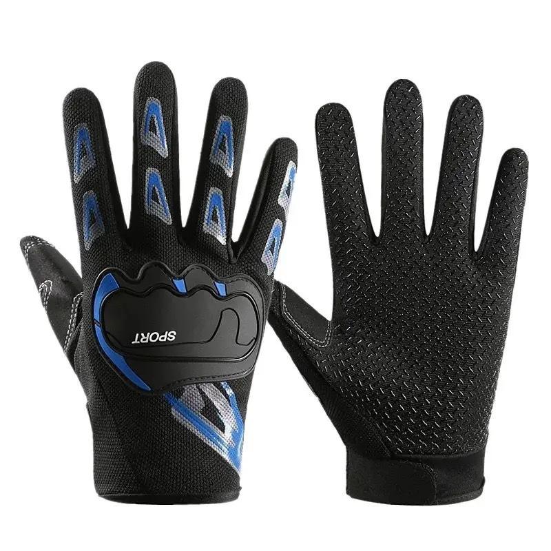 1Pair Motorcycle Gloves Summer Mesh Breathable Moto Gloves Men Women Touch Screen Motocross Gloves